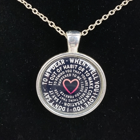 To My Dear Love Pendant Necklace - Picture 1 of 5